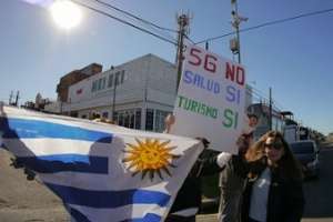 Protesta en Maldonado por instalación de antenas 5G: los vecinos piden que las saquen