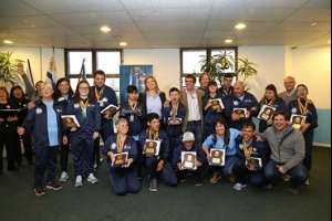 Atletas especiales fueron reconocidos por su participación en las Olimpíadas Fides 