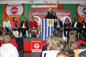 Sanguinetti en Maldonado: el FA deja un país hipotecado y con fracasos en seguridad y educación