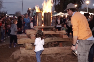 Aiguá vivió una verdadera fiesta con las Hogueras de San Juan
