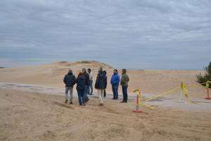 Ruta 10: Antía recorrió la zona costera y anunció operativo especial de recuperación