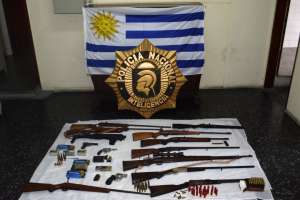 “Operación Isaac”: incautaron armas en Piriápolis y hay varios detenidos
