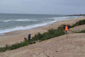 Con un dron y software especial se controla la arena en la faja costera de San Francisco