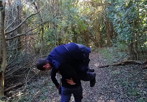 Doble rescate en las Sierras de las Ánimas realizaron Bomberos de Pan de Azúcar y San Carlos