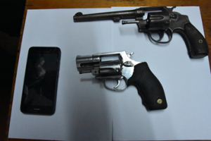 Incautaron armas de fuego en un control policial efectuado en Maldonado Nuevo