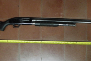 Incautaron una escopeta y proyectiles en un control realizado por la Republicana