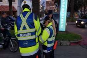 Formalizaron a un hombre que se desacató ante los inspectores de tránsito