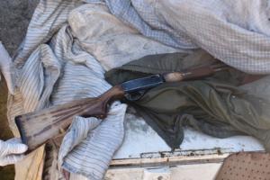 Incautaron un arma de fuego en un control policial