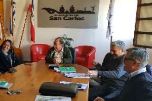 Equipo del MIEM y Municipio de San Carlos dialogaron sobre el programa San Carlos VaPa’Í