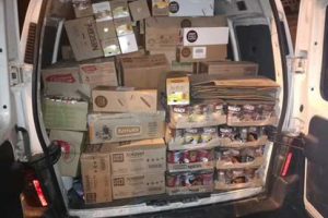 Incautaron una camioneta con mercadería brasileña en un control policial