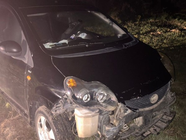 Despiste en Ruta 60 deja un hombre lesionado