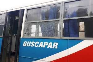 Pan de Azúcar: apedrearon ómnibus de Guscapar y una adolescente resultó lesionada