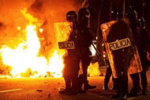 Fernandino de paseo en Barcelona: “se vive una situación complicada en medio de un caos”
