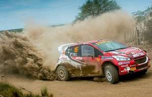 Coco Zeballos corre este fin de semana en el Rally de Punta del Este