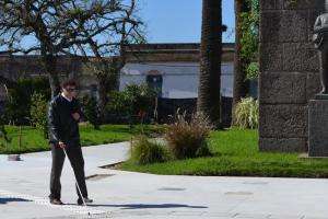 Este domingo se celebra el Día mundial del bastón blanco en Punta del Este