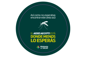 Dengue, chikungunya y zika: MSP relanza campaña para combatir el “Aedes aegypti”