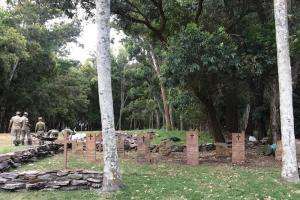 Recrean el “Cementerio de los Ingleses” en la Isla Gorriti