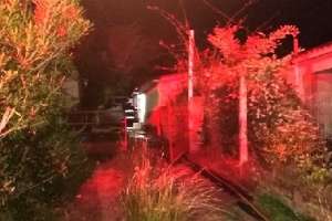 Piriápolis: Bomberos combatió incendio en una vivienda