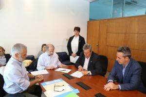 Intendencia de Maldonado junto a OSE concretaron importante acuerdo por tierras