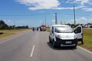 Un octogenario falleció cuando cruzaba Ruta 39 y fue atropellado