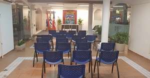 Ahora hay lugar para casarse: realizan la primera ceremonia de matrimonio en el salón vidriado del Paseo San Fernando