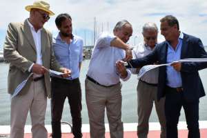 Se inauguraron nuevas obras y el puerto de Punta del Este quedó pronto para la temporada