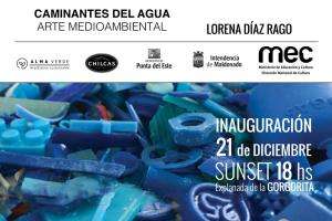 Muestra de arte medioambiental “Caminantes del agua” en La Gorgorita se inaugura el lunes