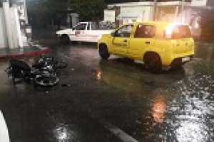 Accidente deja a menor de edad con lesiones leves