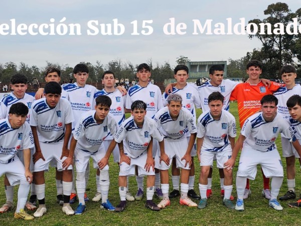 Maldonado empató con Cerro Largo en sub 14 y también en sub 15 por los cuartos de final de la Copa de Selecciones de OFI