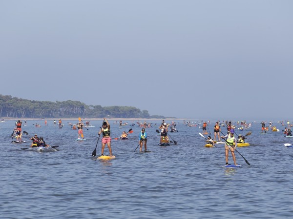 kayak, paddle surf, isla de gorriti, playa deportiva,