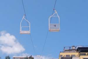 Falla mecánica: Aerosillas de Piriápolis siguen sin funcionar, por el momento