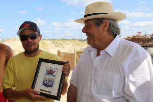 Antía reconoció la labor desarrollada por el guardavidas Mauro Alvigini que rescató a padre e hijo 
