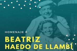 Intendencia rinde homenaje a Beatriz Haedo de Llambí