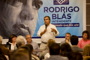 Rodrigo Blás presentó a Borsari y Etcheverry como candidatos al Municipio de Punta del Este