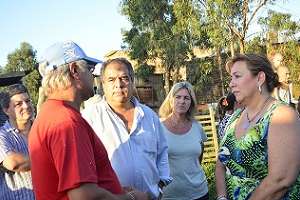 Futura ministra de Vivienda recorrió con Rodrigo Blás los barrios Kennedy y Los Eucaliptus