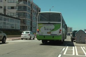 Los ómnibus vuelven a salir de Punta del Este por calle 20