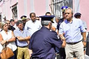 Ministro Larrañaga en San Carlos: se retirará a las personas en situación de calle