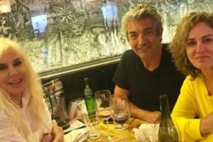 Susana Giménez y Ricardo Darín y Sra. cenaron en la Torre del Vigía