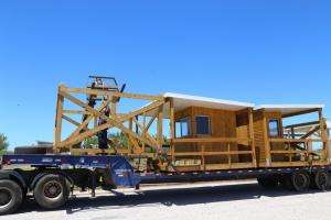Comenzó el retiro de las casetas de guardavidas desplegadas en toda la costa
