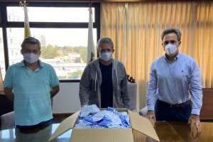 IDM recibió donación de cinco mil tapabocas