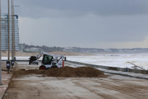 Cuadrillas municipales realizaron intervenciones tras los fuertes vientos