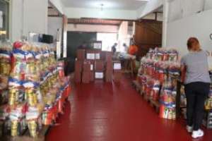 Se retoma la entrega de canastas y de números 