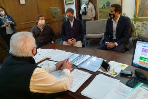 Bentancur recibió al subsecretario del MSP para analizar el plan de lucha en Maldonado contra el COVID-19