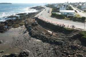 Avanza a buen ritmo obra de reconstrucción en Punta de la Salina