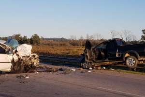 Dos fallecidos en violento accidente en la ruta 39