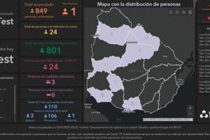 Un nuevo caso de coronavirus en Montevideo; Maldonado sigue sin casos