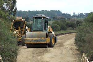 Realizan mantenimiento de la Ruta 20, en jurisdicción de Solís Grande