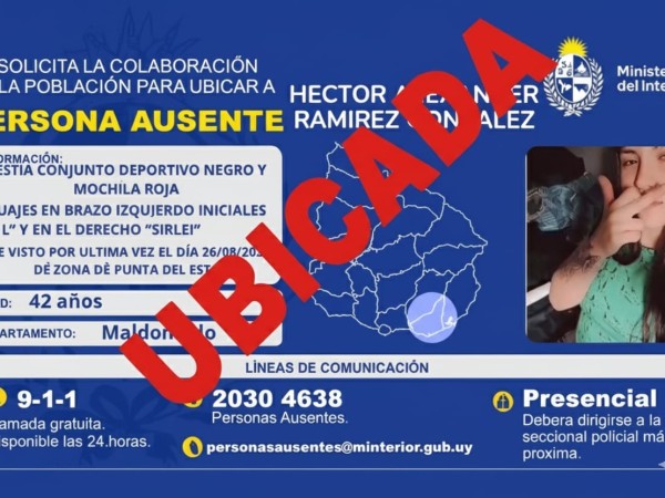 Fue ubicada adolescente de San Carlos que se encontraba ausente