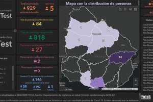 SINAE informó de 5 nuevos casos de coronavirus en el país, tres de ellos en Treinta y Tres; también se sumó otra muerte