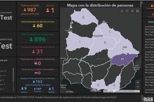 Un nuevo caso de coronavirus y el fallecimiento de una mujer en Soriano por la infección